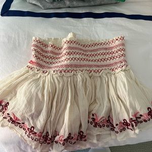 LoveShackFancy vintage skirt